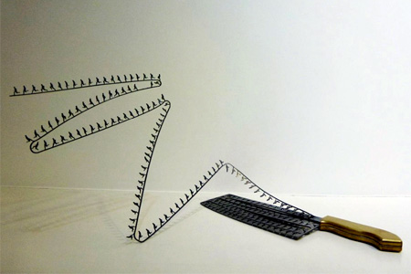 Knife Sculpture