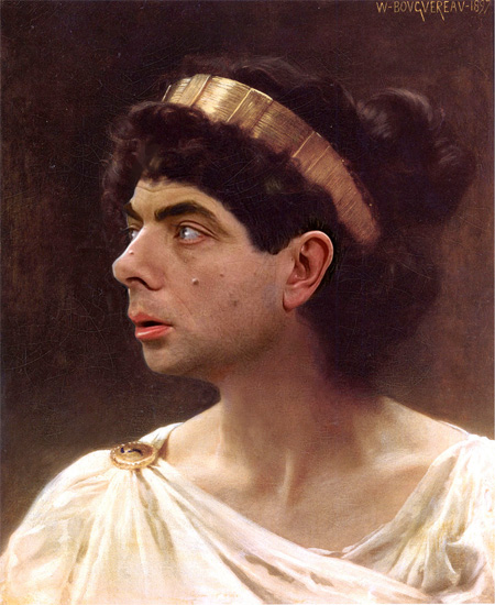 Rowan Atkinson in Famous Paintings