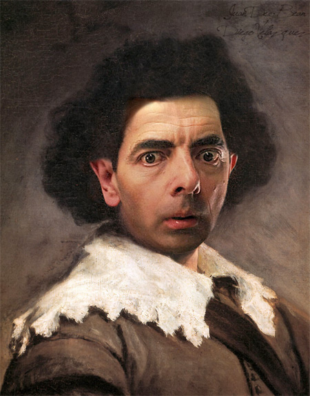 Rowan Atkinson in Paintings