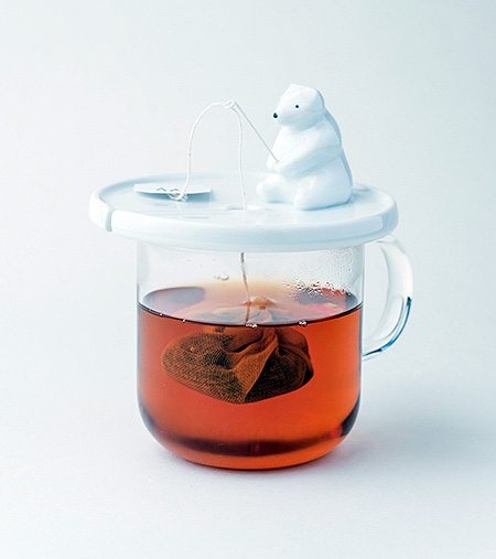 SHIROKUMA Tea Bag Holder