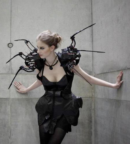 3D Printed Spider Dress