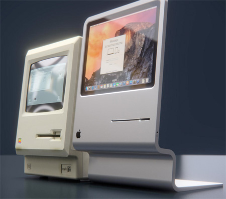 CURVED Apple Macintosh