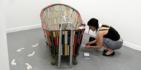 Bathtub Made of Books