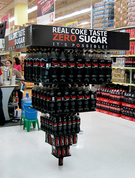 Coca-Cola Zero Pyramid