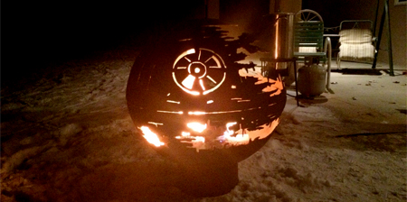 Death Star Fire Pit