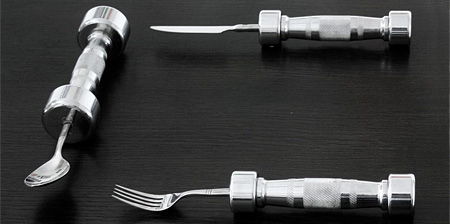 Dumbbell Cutlery