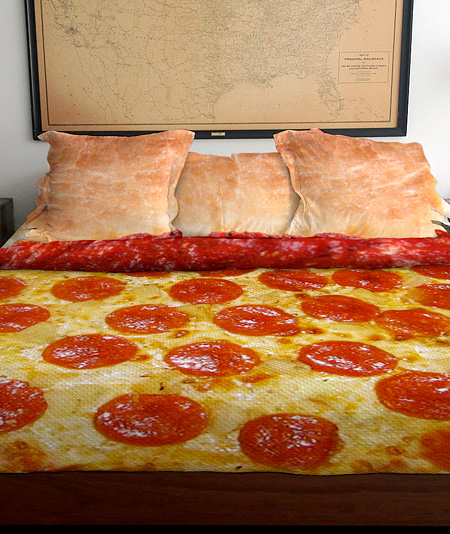Claire Manganiello Pizza Bed