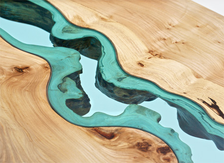 Wooden River Tables