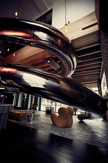 Indoor Slide Hotel