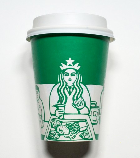 Soo Min Kim Starbucks Art