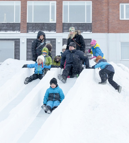 Snow Slide