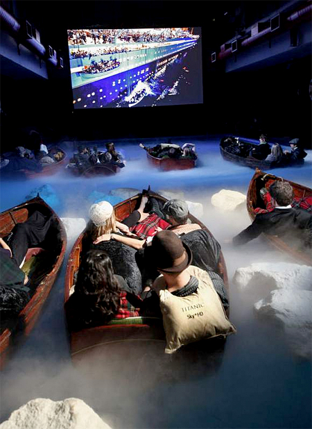 Pool Movie Theater