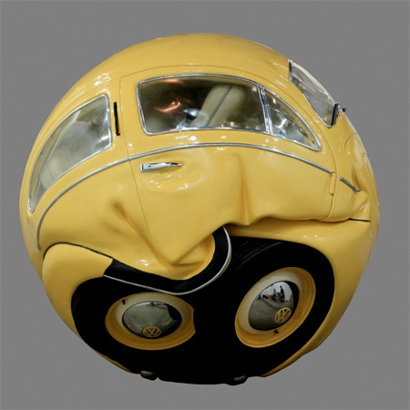 Volkswagen Beetle Sculpture