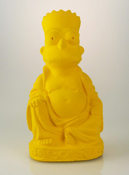 Bart Simpson Buddha