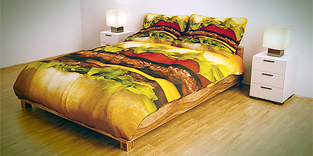 Hamburger Bed