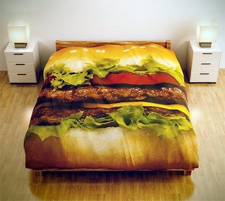 Hamburger Bed Sheets