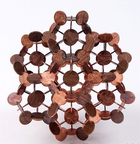 Coins Sculpture