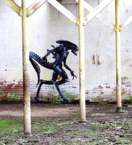 UK Street Artist JPS