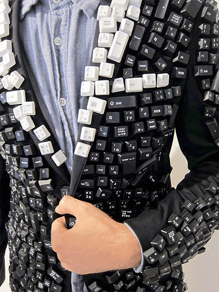 Keyboard Jacket by Julien David