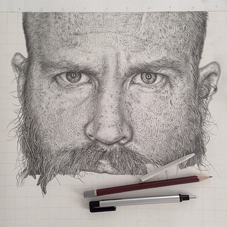 Pencil Drawings by Monica Lee