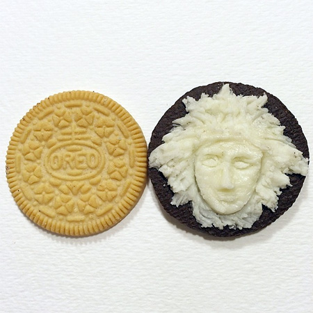 Oreo Cream Art by Tisha Cherry