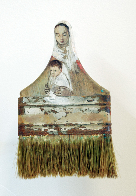 Rebecca Szeto Carved Paintbrush