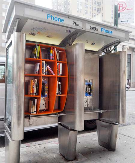 Phone Booth Public Library