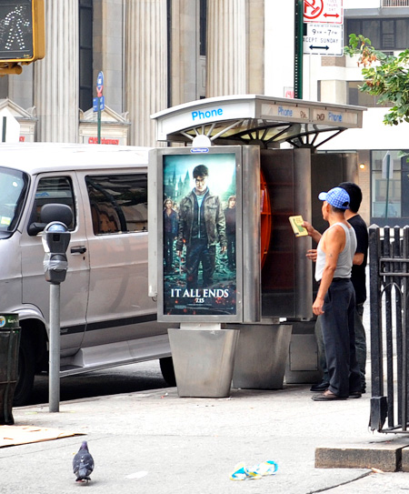 Phone Booth Book Library