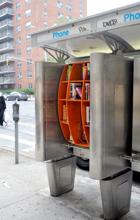 Phone Booth Library in New York