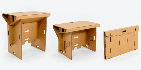 Portable Cardboard Desk