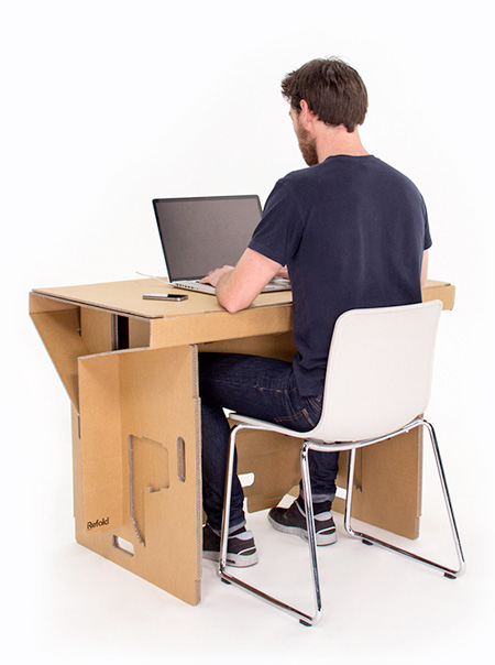 Cardboard Desk