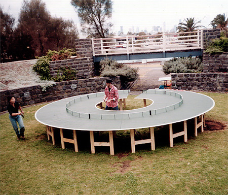 Round Ping Pong Table