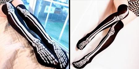 Skeleton Socks