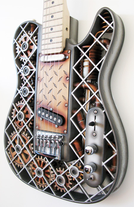 Steampunk Themed Guitar