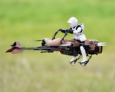 Speeder Bike Drone