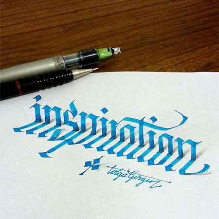 3D Calligraphy