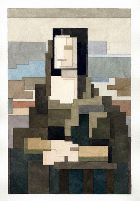 8-Bit Mona Lisa