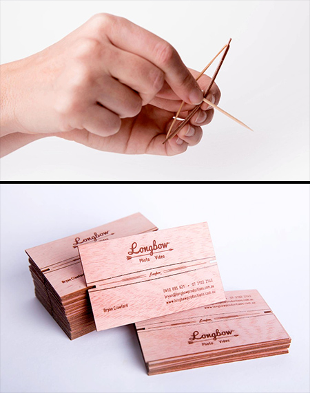 Bow and Arrow Business Card