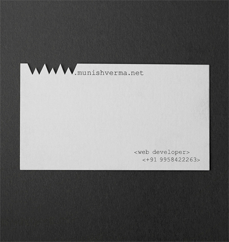 WWW Business Card