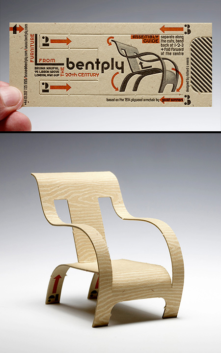 Chair Business Card