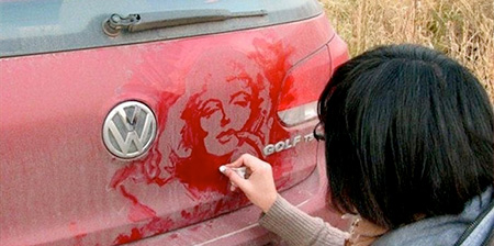 Dirty Car Art