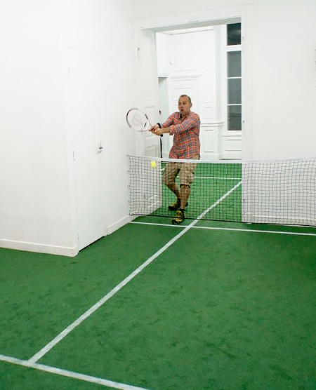 Benedetto Bufalino Tennis Court Apartment