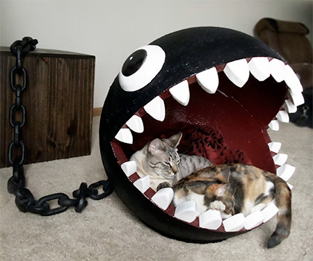 Super Mario Cat Bed