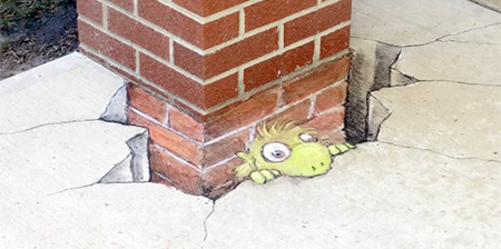 Street Art by David Zinn