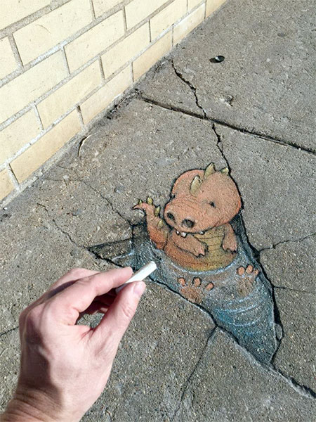 American Street Artist David Zinn