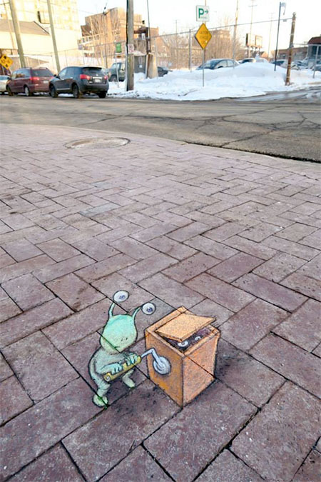 American Artist David Zinn