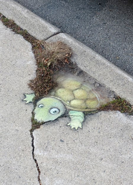 Sidewalk Chalk Art