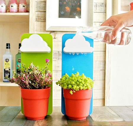 Raindrops Flower Pot