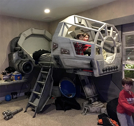 Millennium Falcon Bedroom