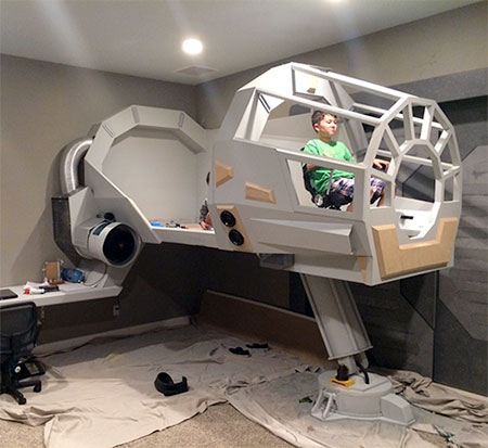 Star Wars Millennium Falcon Bedroom